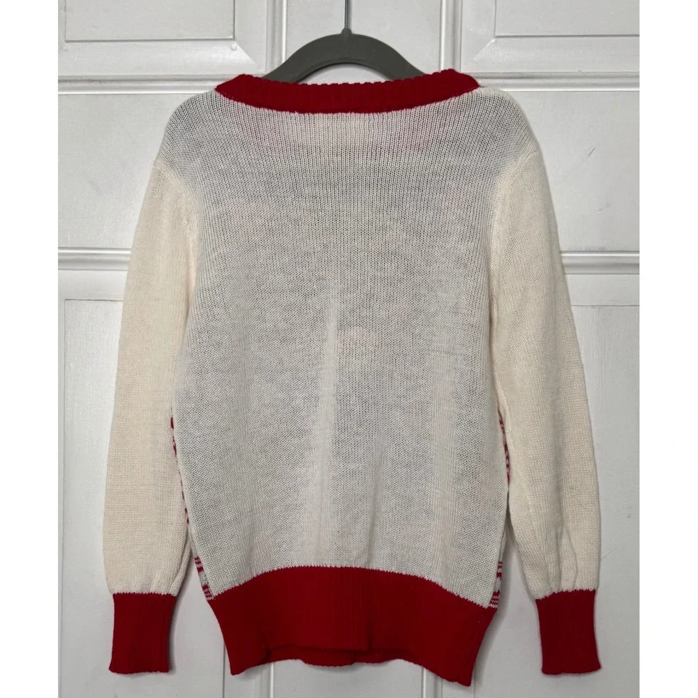 Pokémon Pikachu Holiday Sweater Red Fair Isle Snowflake Ugly Christmas Party XS
